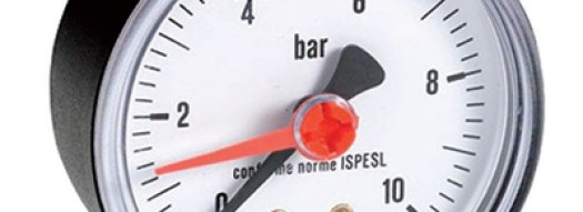 Манометр для редукторов 1/4" 10 бар диаметр 50 мм - Emmeti