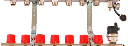 Коллекторная группа 1"xM24x19 - 7 выходов - Emmeti Topway