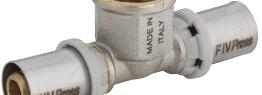 Пресс-тройник 20x3/4'' с внутренней резьбой х 20 - F.I.V.