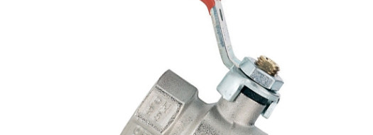 Кран шаровой с внутренней резьбой и ручкой 1'' - F.I.V.