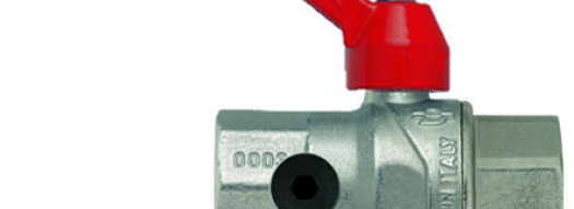 Кран шаровой со сливом и внутренней резьбой 1'' - F.I.V.