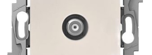 Розетка TV-F - Niloe - слоновая кость