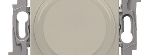 Светорегулятор поворотый без нейтрали 300 Вт - Niloe - слоновая кость