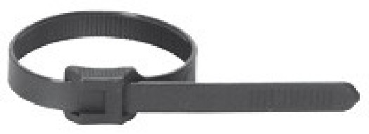 Монтажный хомут Colring - ширина 9 мм - длина 262 мм  - черный