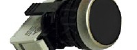 Кнопка с потайным толкателем - Osmoz - в сборе - IP 66 - черный