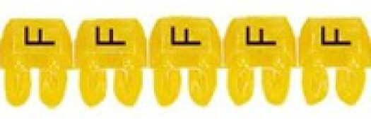 Маркер CAB 3 - для кабеля 4-6 мм² - заглавная буква ''F''