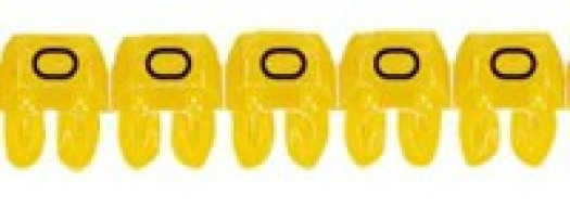 Маркер CAB 3 - для кабеля 4-6 мм² - заглавная буква ''O''