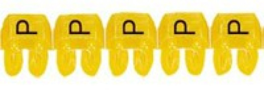 Маркер CAB 3 - для кабеля 4-6 мм² - заглавная буква ''P''