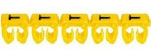 Маркер CAB 3 - для кабеля 4-6 мм² - заглавная буква ''T''