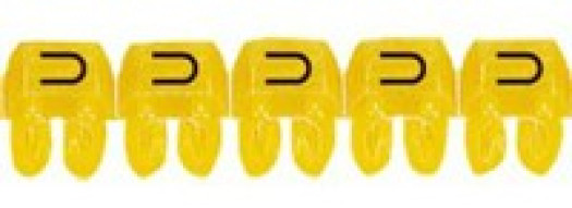 Маркер CAB 3 - для кабеля 4-6 мм² - заглавная буква ''U''