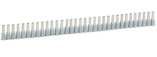 Наконечник в лентах Starfix для кабелей сечением 2,5 мм² - серый