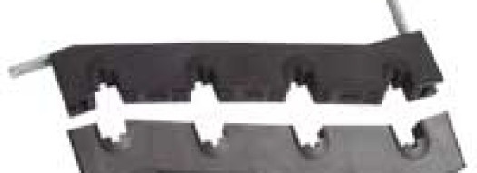 Изолирующий суппорт - 1 или 2 шины на полюс - до 1600 A - XL³ 4000