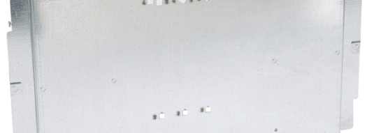 Пластина XL³ 400 - от 1 до 2-х DPX 250 или 1-го DPX 630