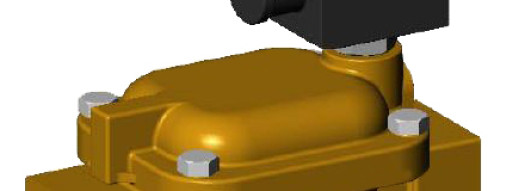 Соленоидный клапан NO с катушкой DN25/1'' - Tecofi