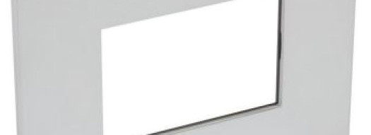 Рамка 3 модуля - Arteor - Soft Aluminium