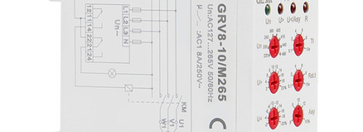 Многофункциональное реле контроля фаз M265 8A - GEYA