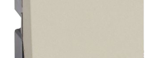 Выключатель одноклавишный 10AX - 2 модуля - Arteor - Champagne