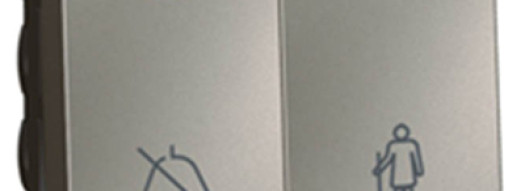 Индикатор вызова в гостиничных номерах - 2 модуля - Arteor - Magnesium