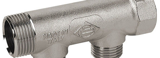 Коллектор 1''x 1/2'' C302 - 2 выхода - Carlo Poletti