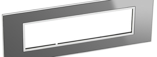 Рамка 8 модулей - Arteor - Reflective Stainless Steel