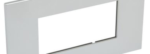 Рамка 4 модуля - Arteor - Soft Aluminium