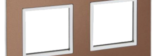 Рамка 2x2 модуля - Arteor - Pink Champagne