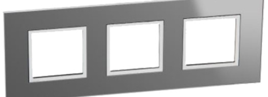 Рамка 3x2 модуля - Arteor - Reflective Stainless Steel