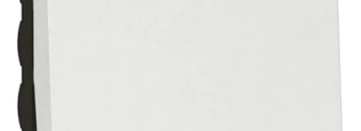 Переключатель одноклавишный 10AX - 2 модуля - Arteor - White