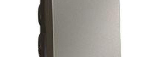 Переключатель одноклавишный с индикатором 10AX - 1 модуль - Arteor - Magnesium