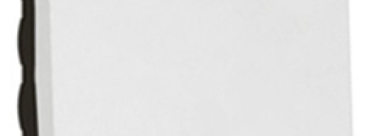 Переключатель одноклавишный с индикатором 10AX - 2 модуля - Arteor - White