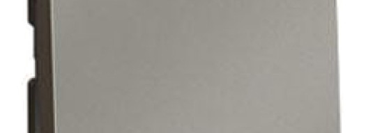 Переключатель одноклавишный с индикатором 10AX - 2 модуля - Arteor - Magnesium