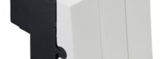 Выключатель трехклавишный - 2 модуля - Arteor - White