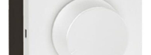 Светорегулятор поворотый 400 Вт - 2 модуля - Arteor - White