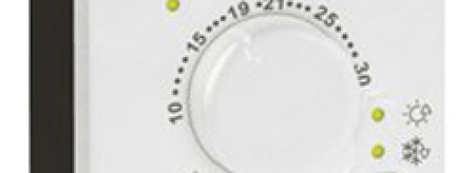 Электронный комнатный термостат - 2 модуля - Arteor - White