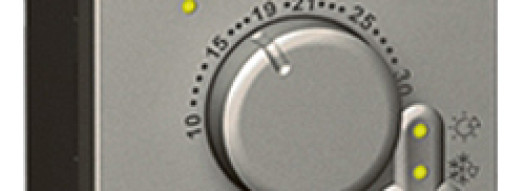 Термостат для электрического теплого пола - 2 модуля - Arteor - Magnesium