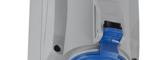 Розетка накладная 2K+З 32А 230В IP44 - P17 Tempra Pro