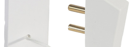 Штекер шунта - Mosaic Eliocad - белый