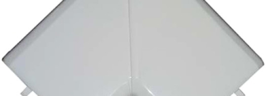 Угол плоский переменный - для мини-плинтусов DLPlus - 75x20