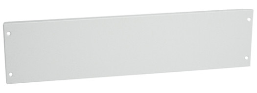 Сплошная лицевая панель металлическая XL³ 800/4000 - высота 150 мм