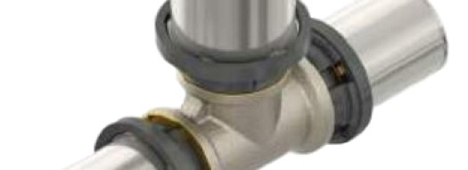 Пресс-тройник 20x16x16 - F.I.V. - никелированный