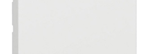 Заглушка - 2 модуля - Arteor - White