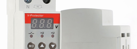 Реле напряжения с LED дисплеем 63A - GEYA