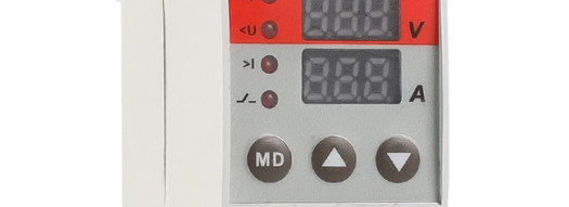 Реле напряжения и тока с LED дисплеем 63A - GEYA