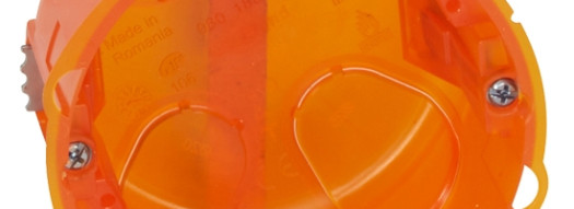 Монтажная коробка - 2 модуля - Batibox - глубина 50 мм