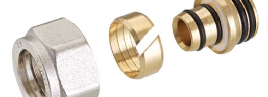 Штуцер для металлопластиковых труб D20 x 3/4 - Carlo Poletti"