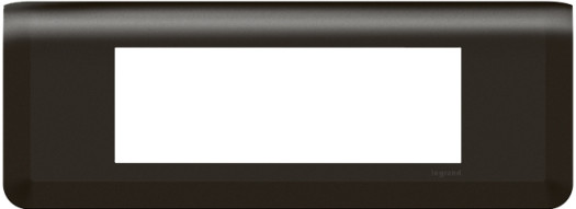 Рамка 6 модулей - Mosaic - матовый черный