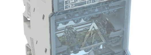 Модульный распределительный блок - 7 подключений 100A