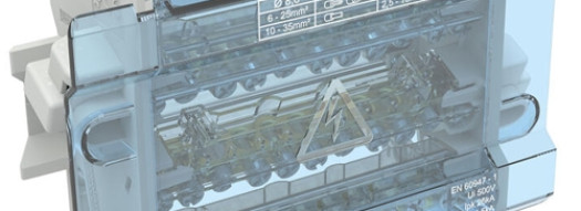 Модульный распределительный блок - 11 подключений 100A