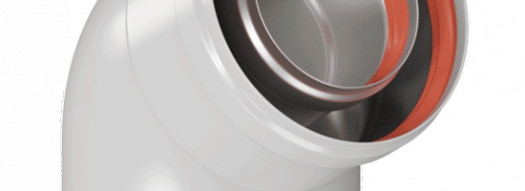 Колено 90° - DN 60/100 мм - Krats