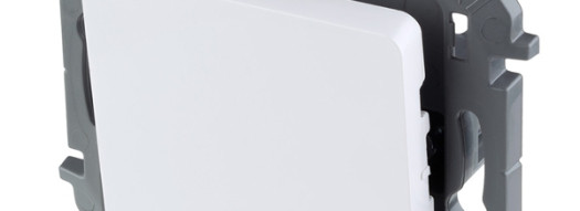 Выключатель одноклавишный - Inspiria - белый